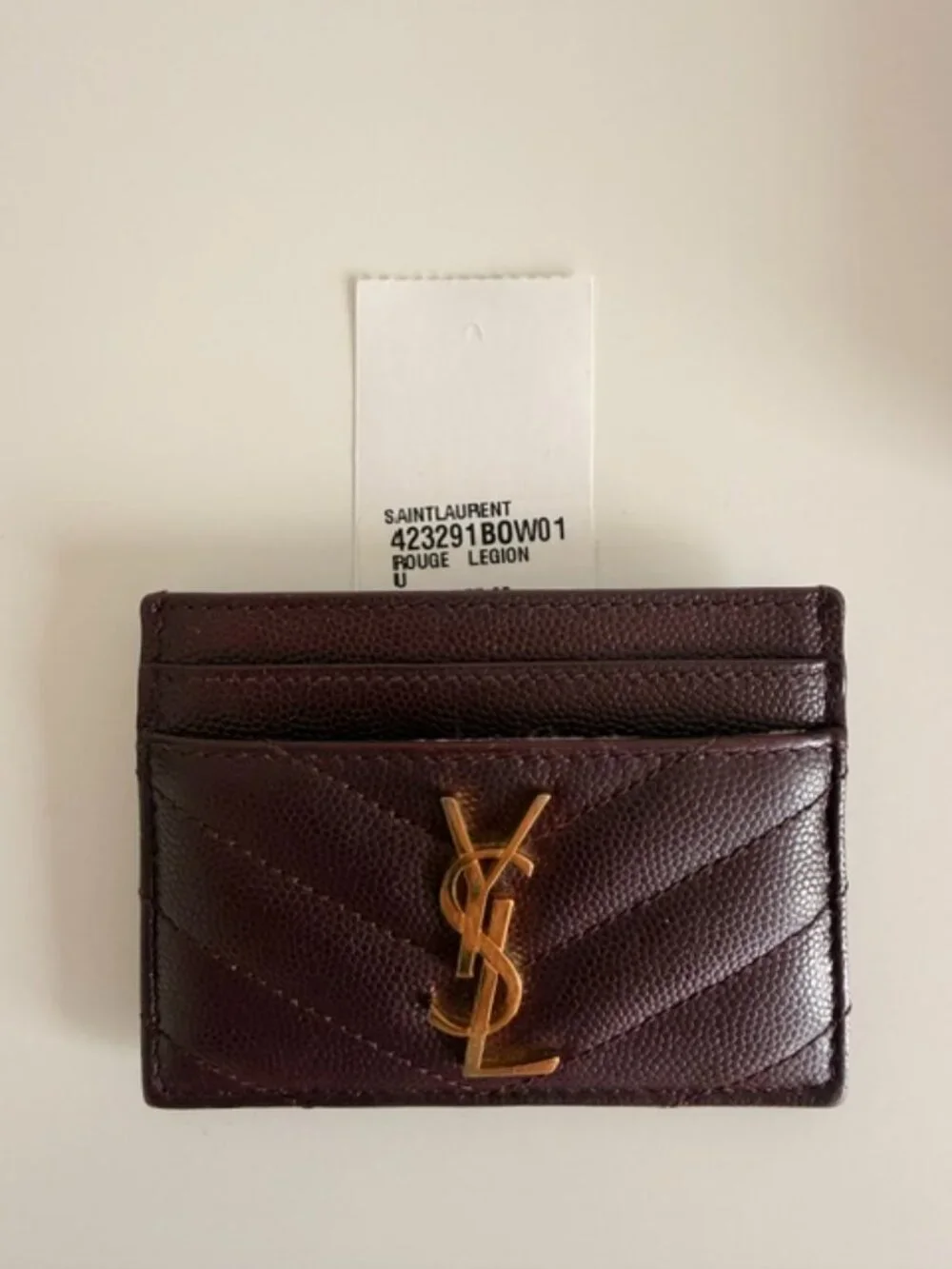 YSL card holder
